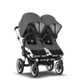 Bugaboo Donkey 3 Twin kinderwagen met wieg en stoel Slide 5 van 9