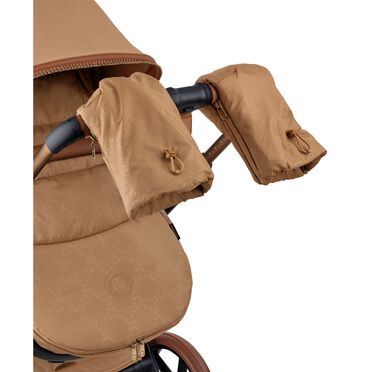 Bugaboo X StellaMcCartney mittens TOBACCO BROWN - view 2