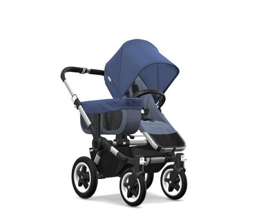 Bugaboo Donkey2 mono complete ASIA ALU/BLUE MELANGE-SKY BLUE