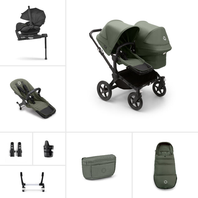 Bugaboo Donkey 5 Duo Ultimate newborn bundle - Main Image Slide 1 of 9