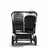 Bugaboo Donkey 3 Duo fresh white sun canopy, black seat, black chassis - Thumbnail Slide 5 of 6