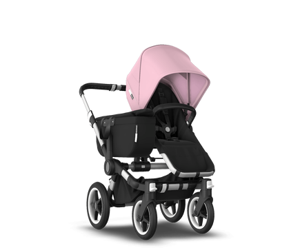 US - Bugaboo D3M stroller bundle aluminum black soft pink
