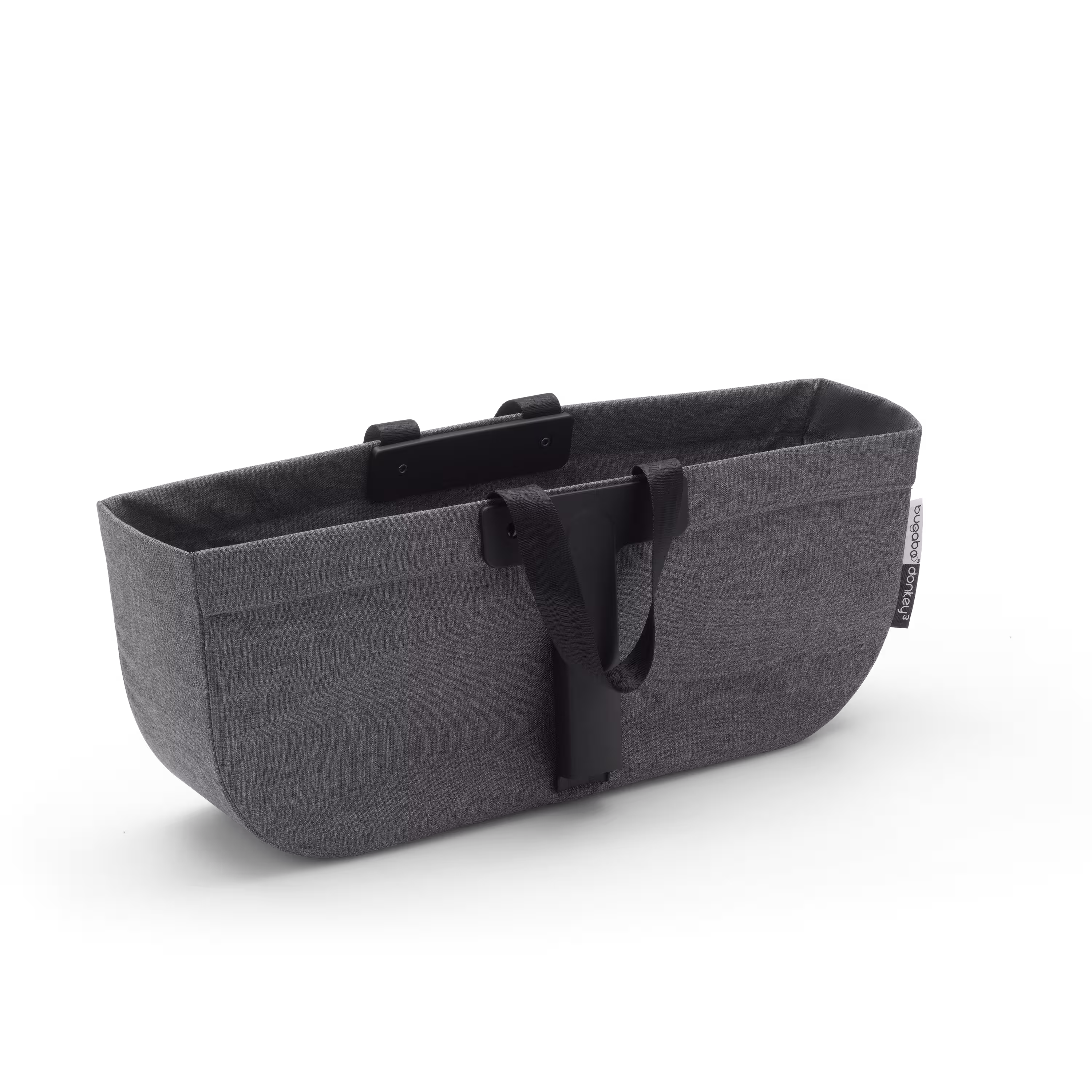 Bugaboo Donkey 3 side luggage basket | GREY MELANGE - Main Modal Image Slide 2 of 3
