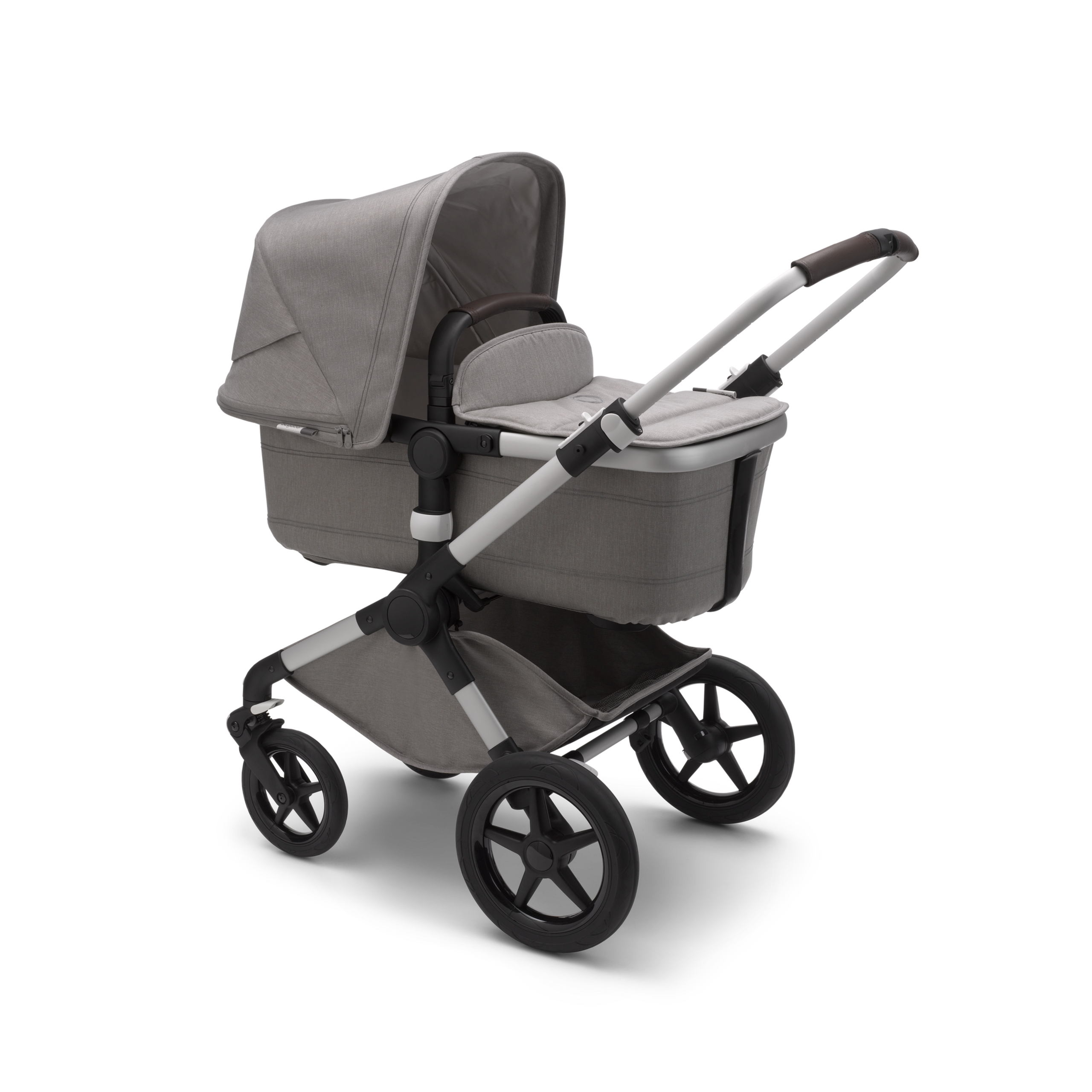 Bugaboo Fox 2 Mineral complete | ALU/LIGHT GREY - Thumbnail Slide 2 van 4