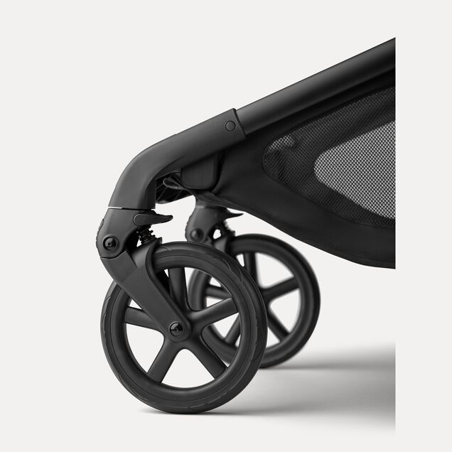 Bugaboo Kangaroo 2-in-1 stroller black base, forest green fabrics, forest green sun canopy - Main Image Slide 9 of 18