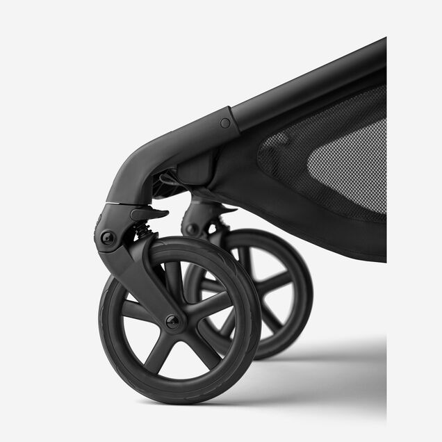 Bugaboo Kangaroo 2-in-1 stroller black base, forest green fabrics, forest green sun canopy - Main Image Slide 9 of 18
