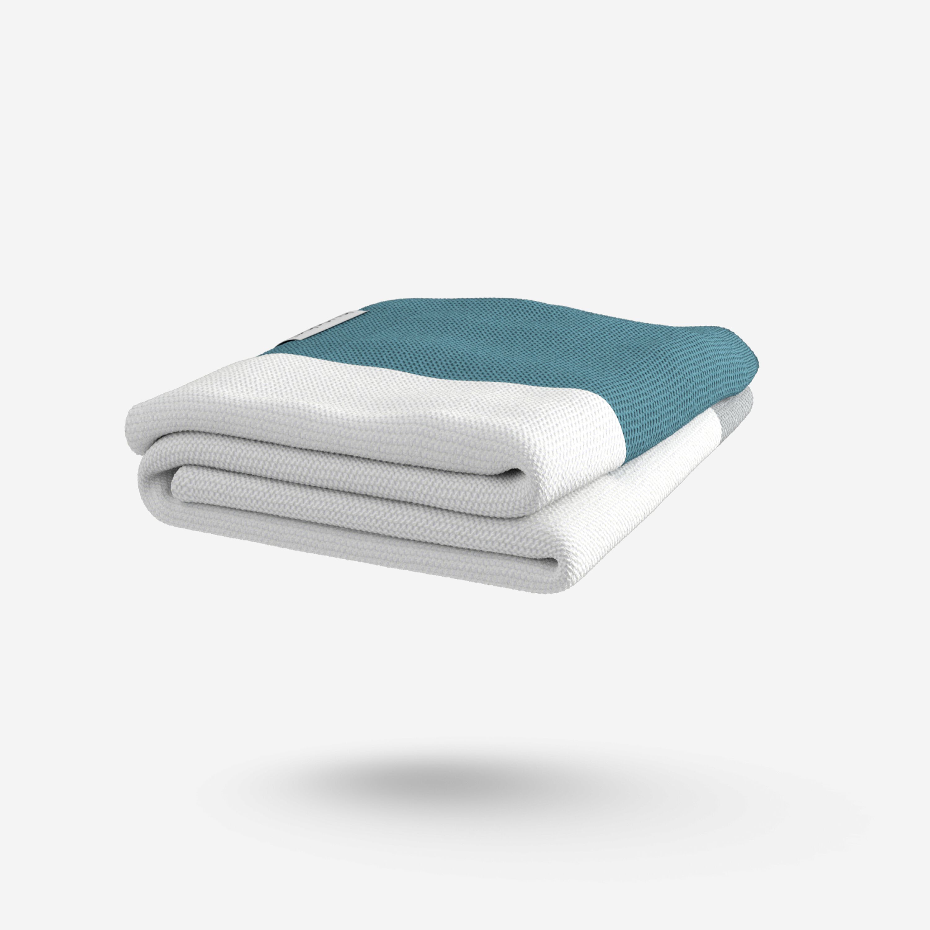 Bugaboo Light Cotton Blanket - PETROL BLUE MULTI - Main Modal Image Slide 7 of 8