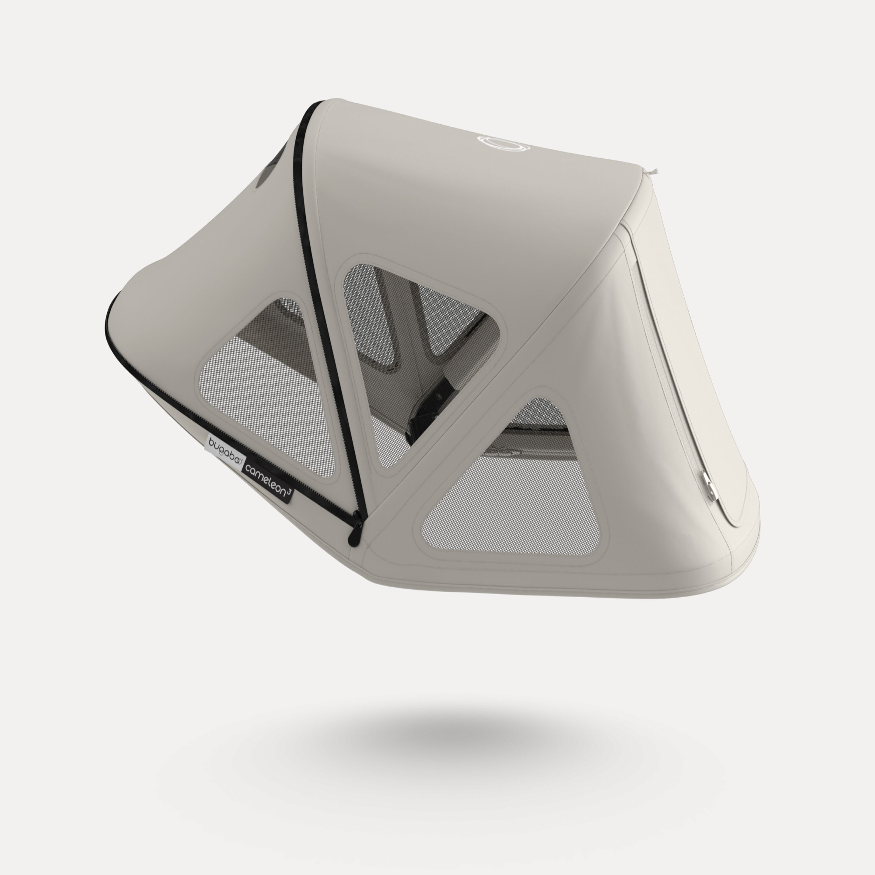 Bugaboo Fox/Cameleon3 breezy sun canopy ARCTIC GREY - Main Modal Image Slide 3 of 8