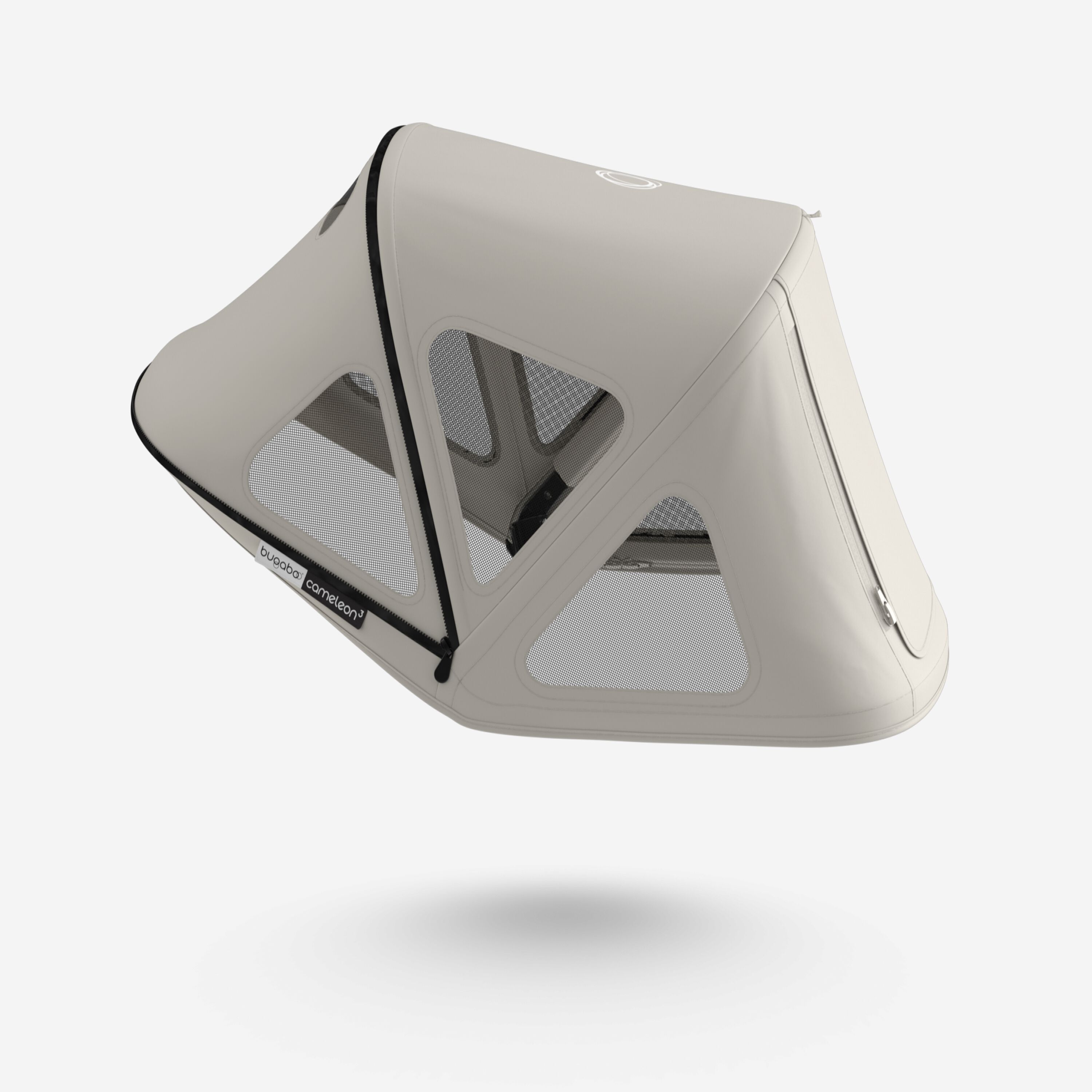 Bugaboo Fox/Cameleon3 breezy sun canopy ARCTIC GREY - Main Modal Image Slide 3 of 8