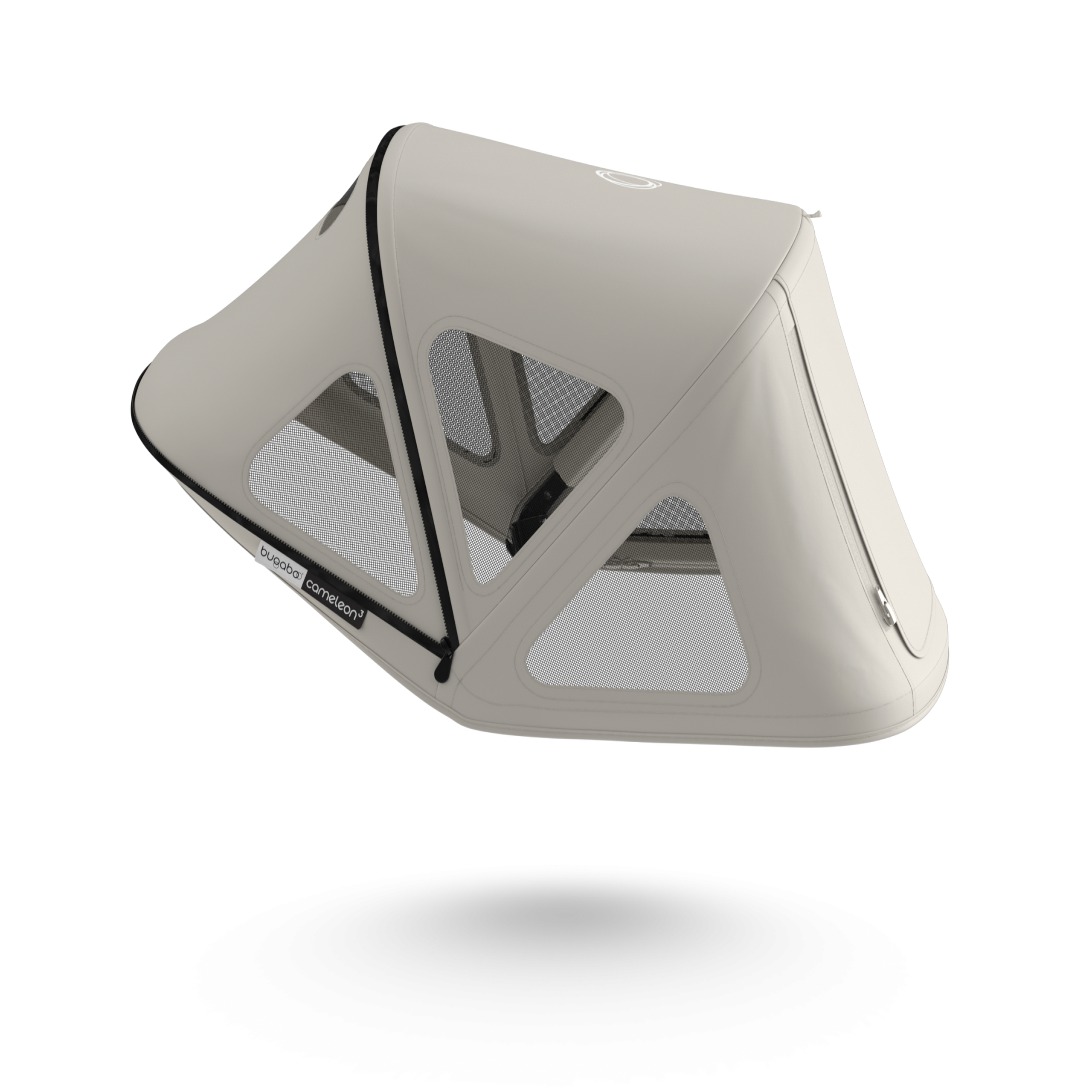 Bugaboo Fox/Cameleon3 breezy sun canopy ARCTIC GREY - Thumbnail Slide 3 of 8