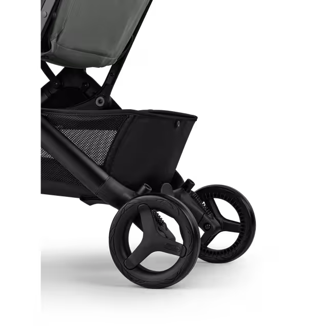 Bugaboo Butterfly 2 travel stroller black base, heritage black fabrics, heritage black sun canopy - Main Image Slide 7 of 8