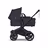 Bugaboo Donkey 6 2-in-1  stroller black base, deep indigo fabrics, deep indigo sun canopy  - Thumbnail Slide 2 of 10
