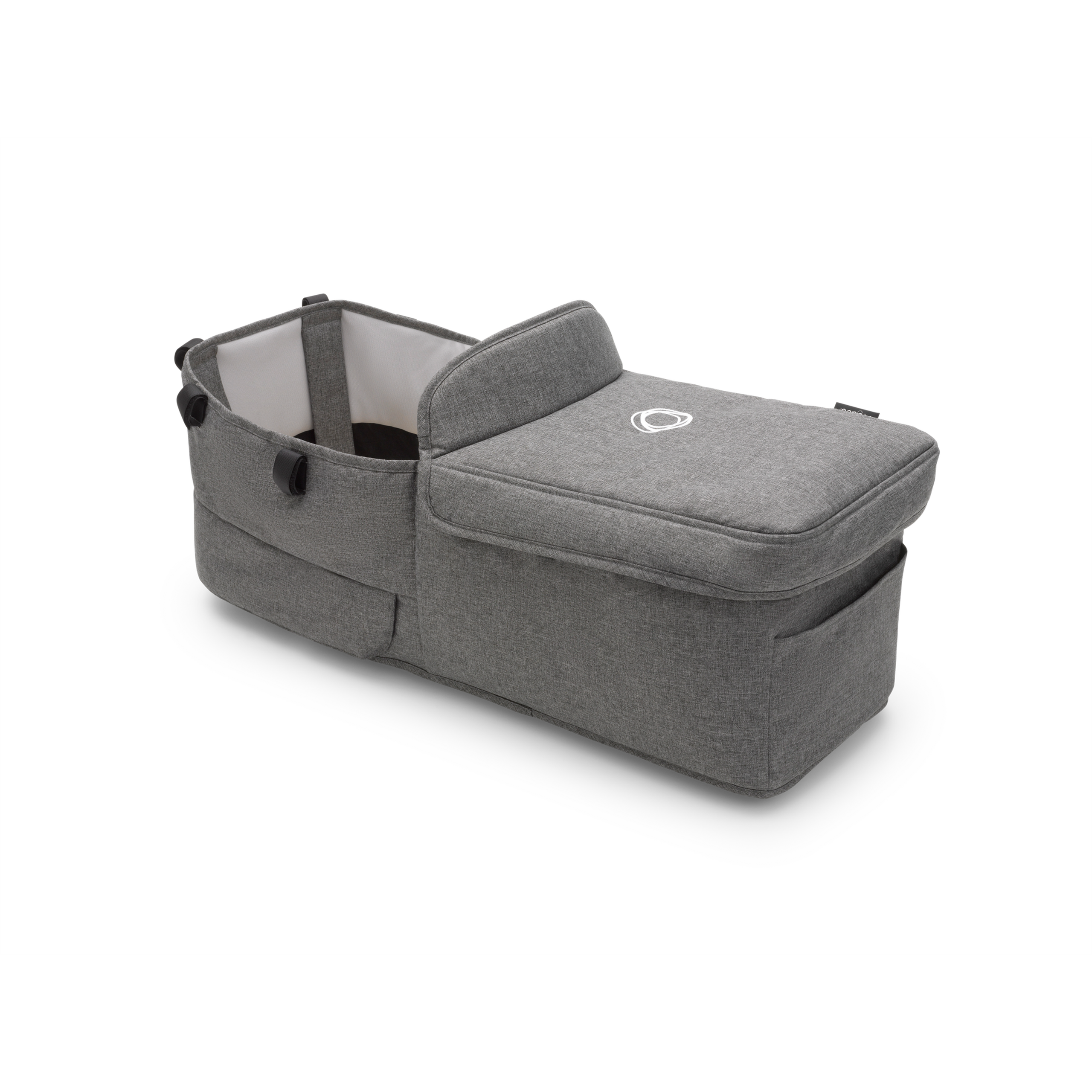 Bugaboo Donkey 5 bassinet fabric complete RW fabric US GREY MÉLANGE - Thumbnail Slide 1 of 2