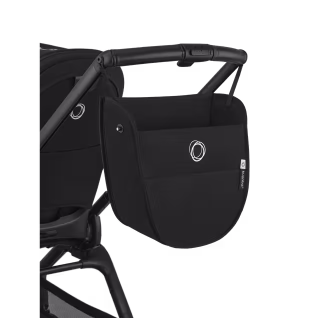 Bugaboo Dragonfly Plus seat stroller graphite base, heritage black fabrics, misty white sun canopy - Main Image Slide 10 of 11