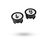 Repairset seatframe(Round knob) F/G/C - Thumbnail Slide 2 of 2