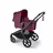 Bugaboo Kangaroo 2-in-1 pram black base, dark cherry red fabrics, dark cherry red sun canopy - Thumbnail Slide 3 of 18