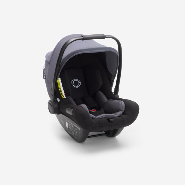 Bugaboo Bee 5 travel system steel blue sun canopy, steel blue fabrics, black base - Main Image Slide 11 of 16