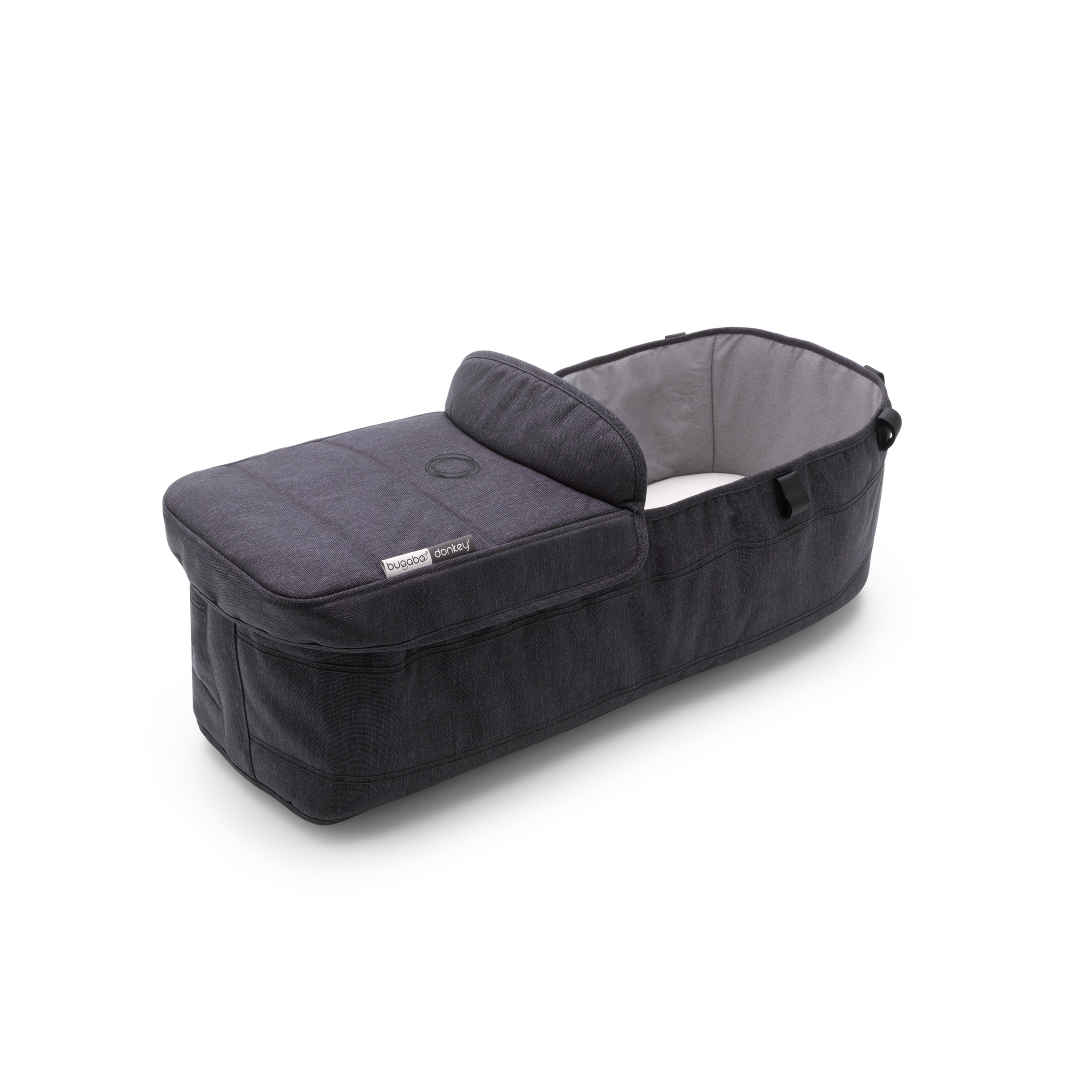 Bugaboo Donkey3 Mineral bassinet fabric comp US WASHED BLACK - Thumbnail Slide 1 of 2