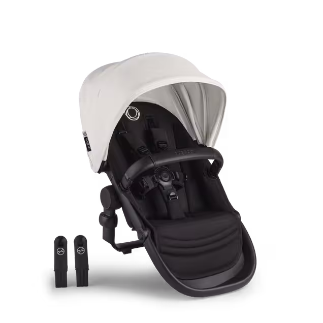 Bugaboo Kangaroo sibling seat MIDNIGHT BLACK-MISTY WHITE - Main Image Slide 2 of 2