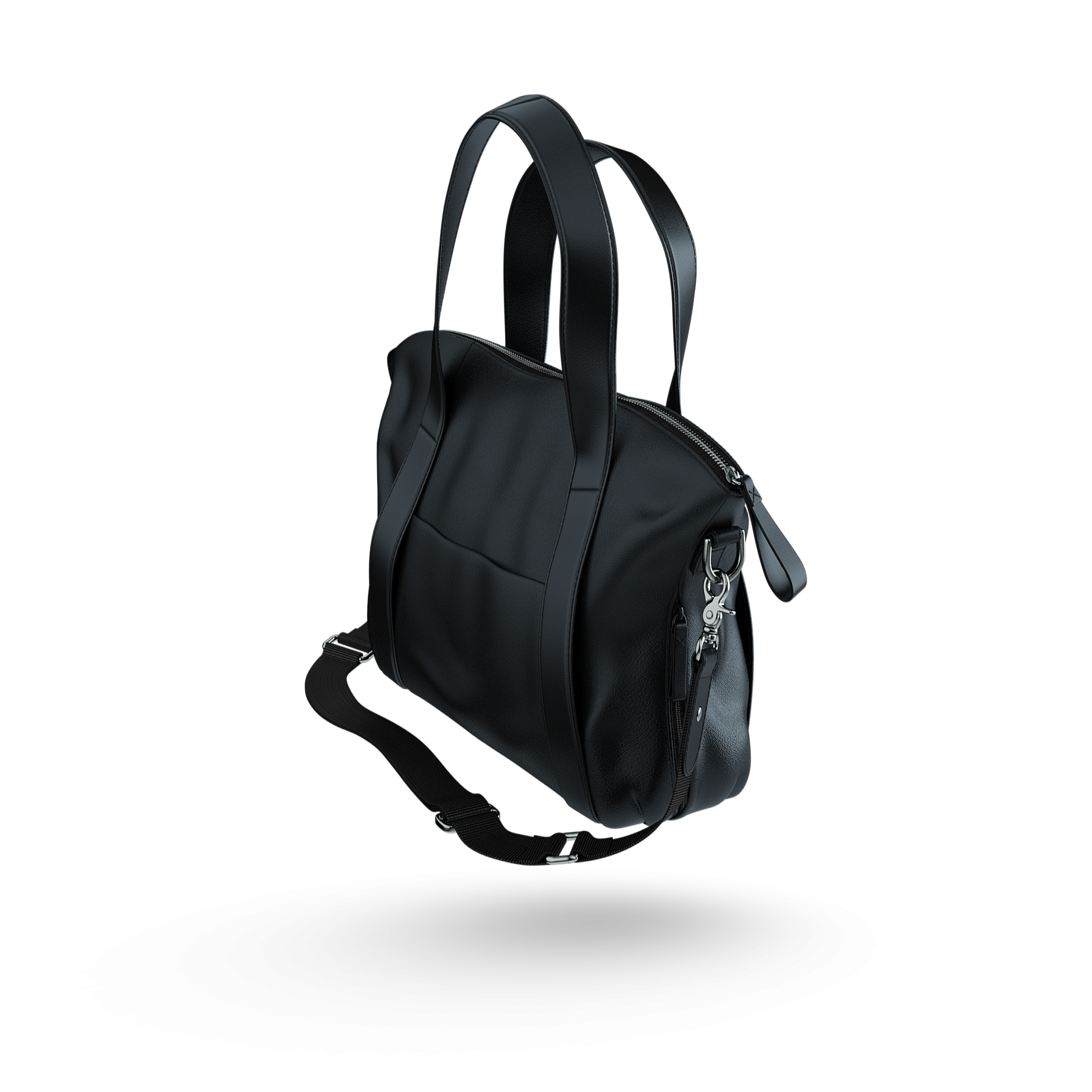 Refurbishehd storksak + Refurbished Bugaboo leather bag BLACK - Thumbnail Slide 5 of 8