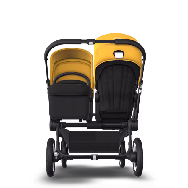 US - D2D stroller bundle black, black, sunrise yellow - Main Image Slide 3 of 3