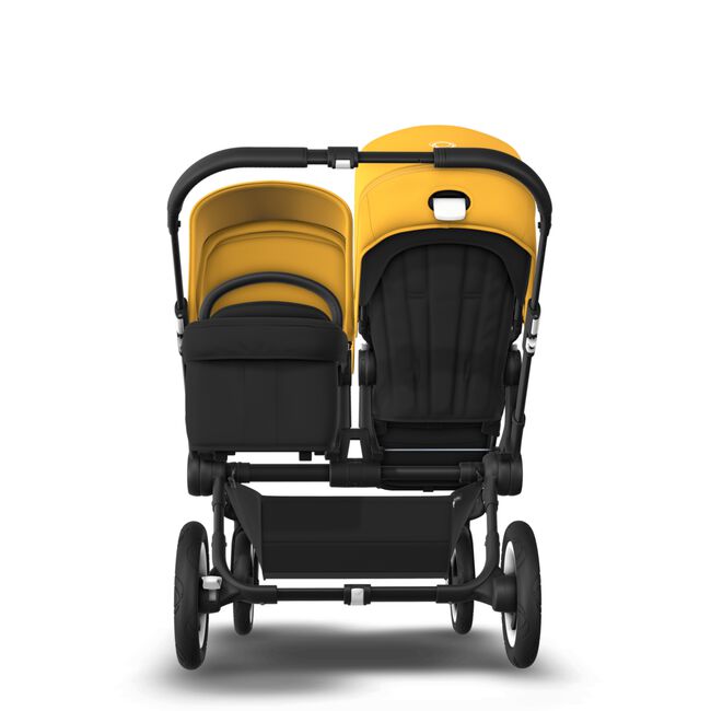 US - D2D stroller bundle black, black, sunrise yellow - Main Image Slide 3 of 3