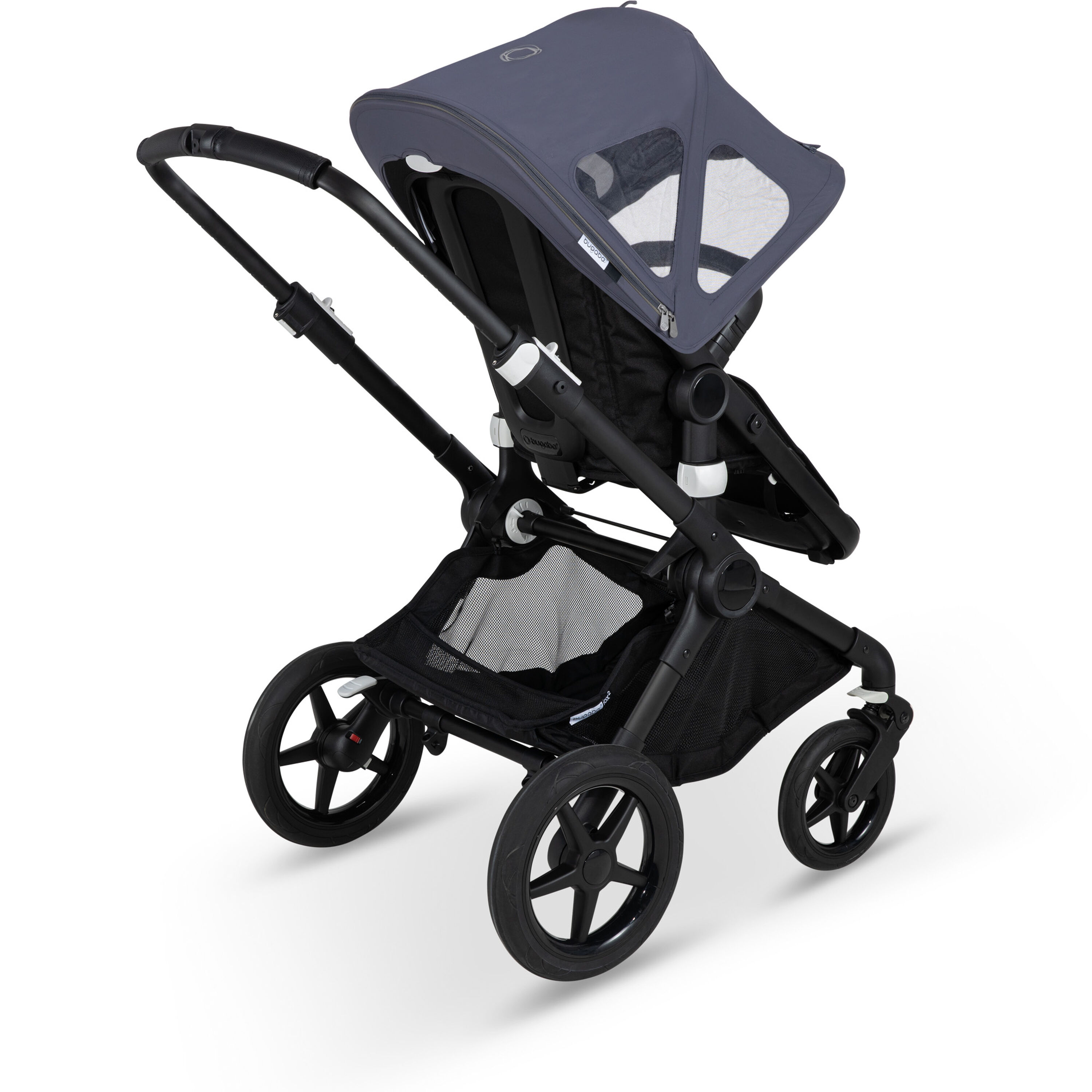 Refurbished Bugaboo Fox/Cameleon3 breezy sun canopy STELLAR/ STEEL BLUE - Main Modal Image Slide 9 of 20