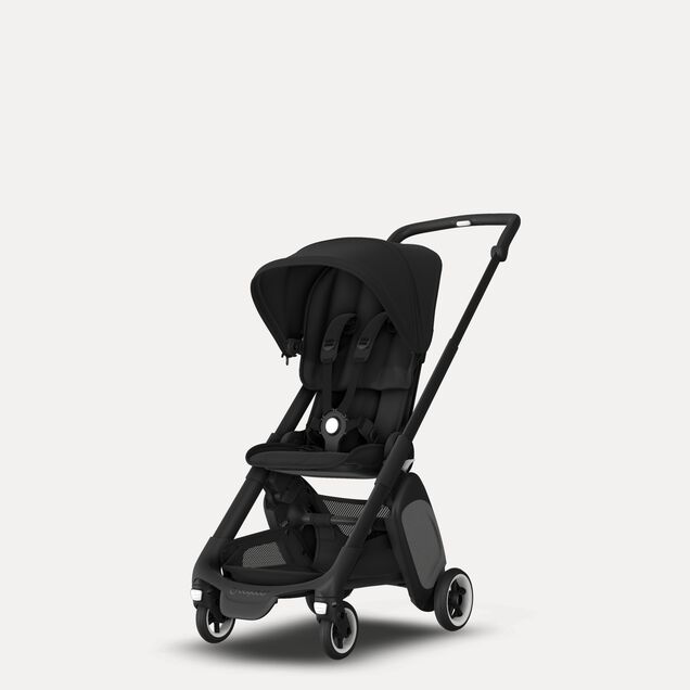 Bugaboo Ant seat stroller black sun canopy, black fabrics, black base - Main Image Slide 5 of 6