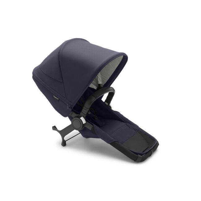 Refurbished Bugaboo Donkey 5 Classic Duo extension complete DARK NAVY - Main Image Slide 1 of 2