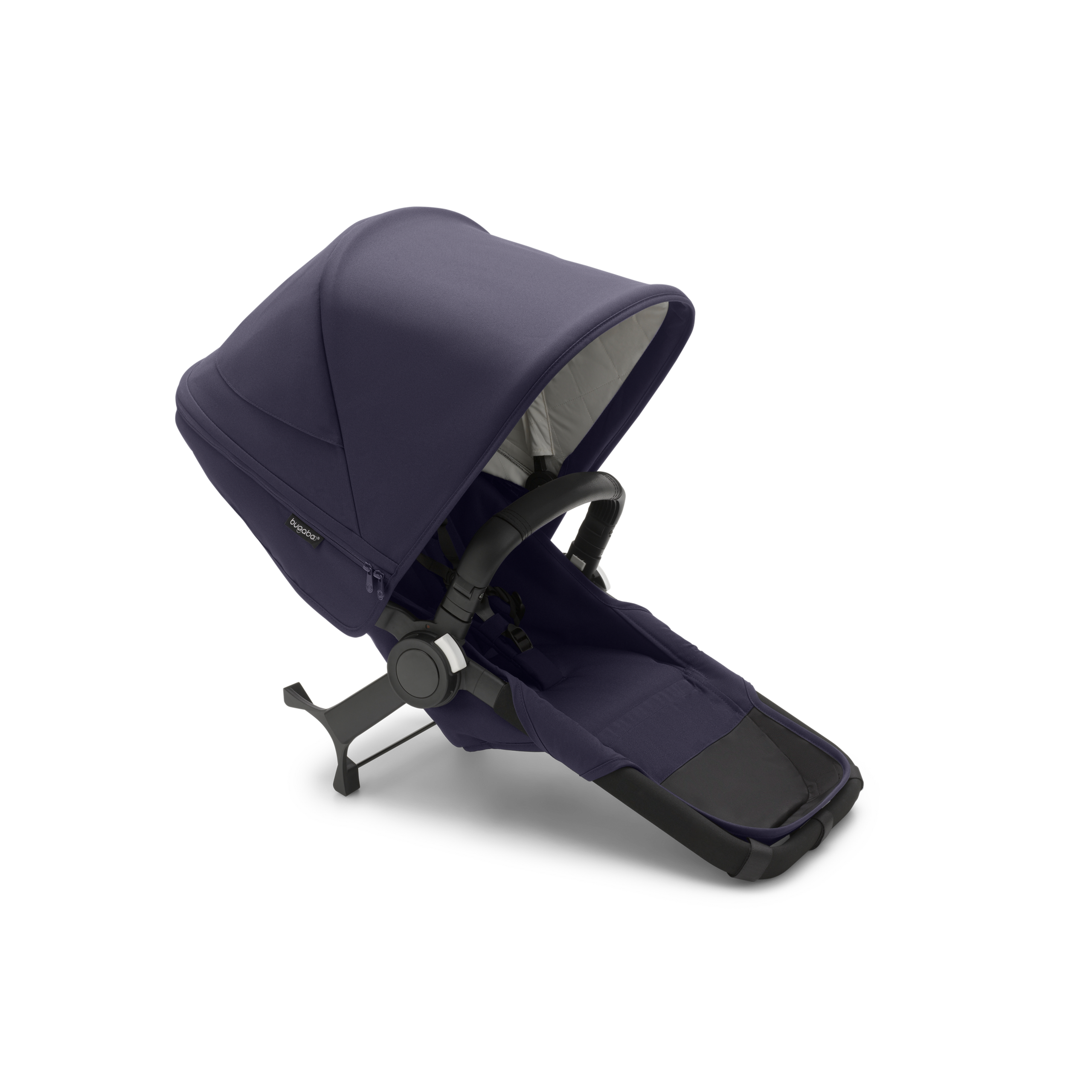 Refurbished Bugaboo Donkey 5 Classic Duo extension complete DARK NAVY - Thumbnail Slide 1 van 2