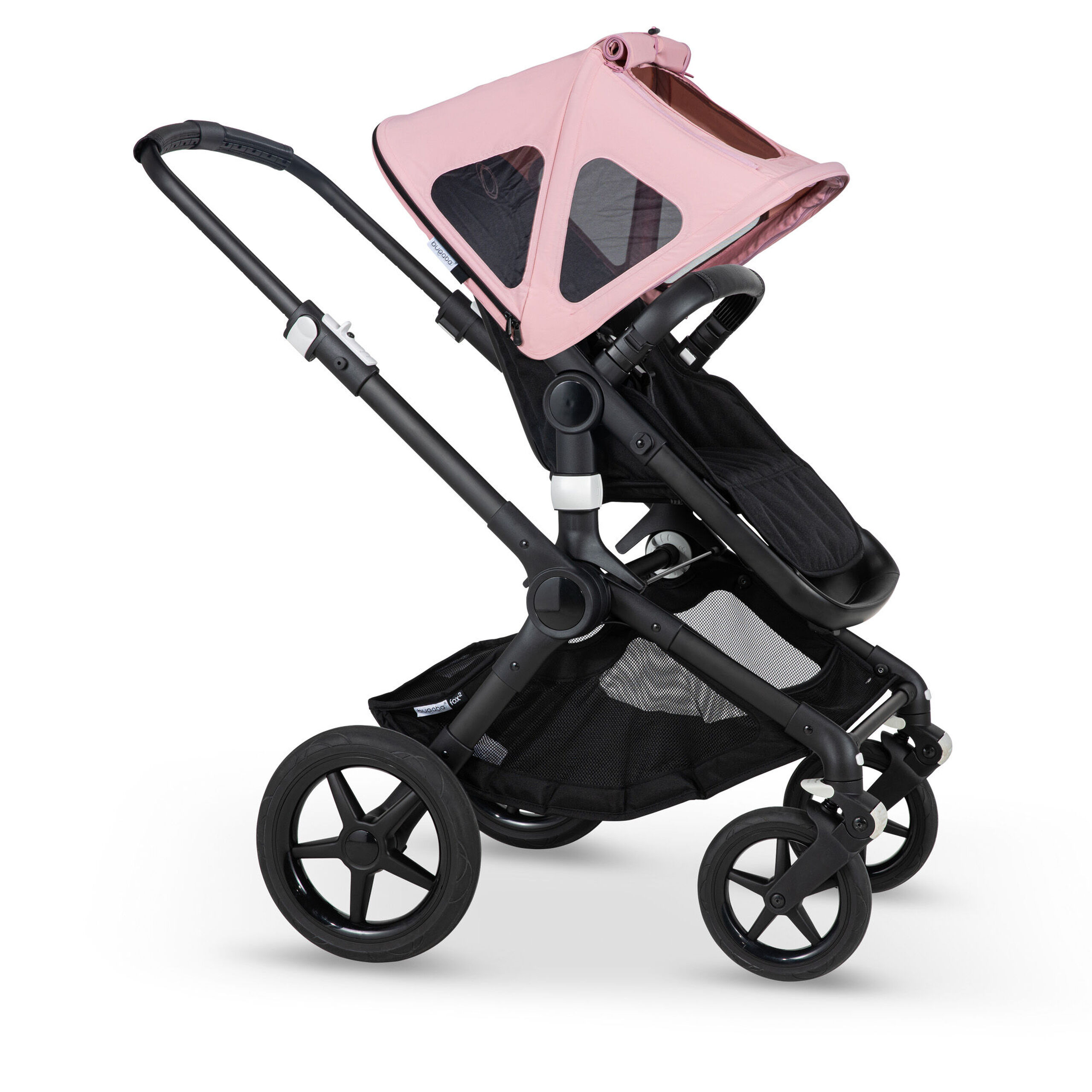 Bugaboo Fox/Cameleon3 breezy sun canopy SOFT PINK - Thumbnail Slide 16 of 25