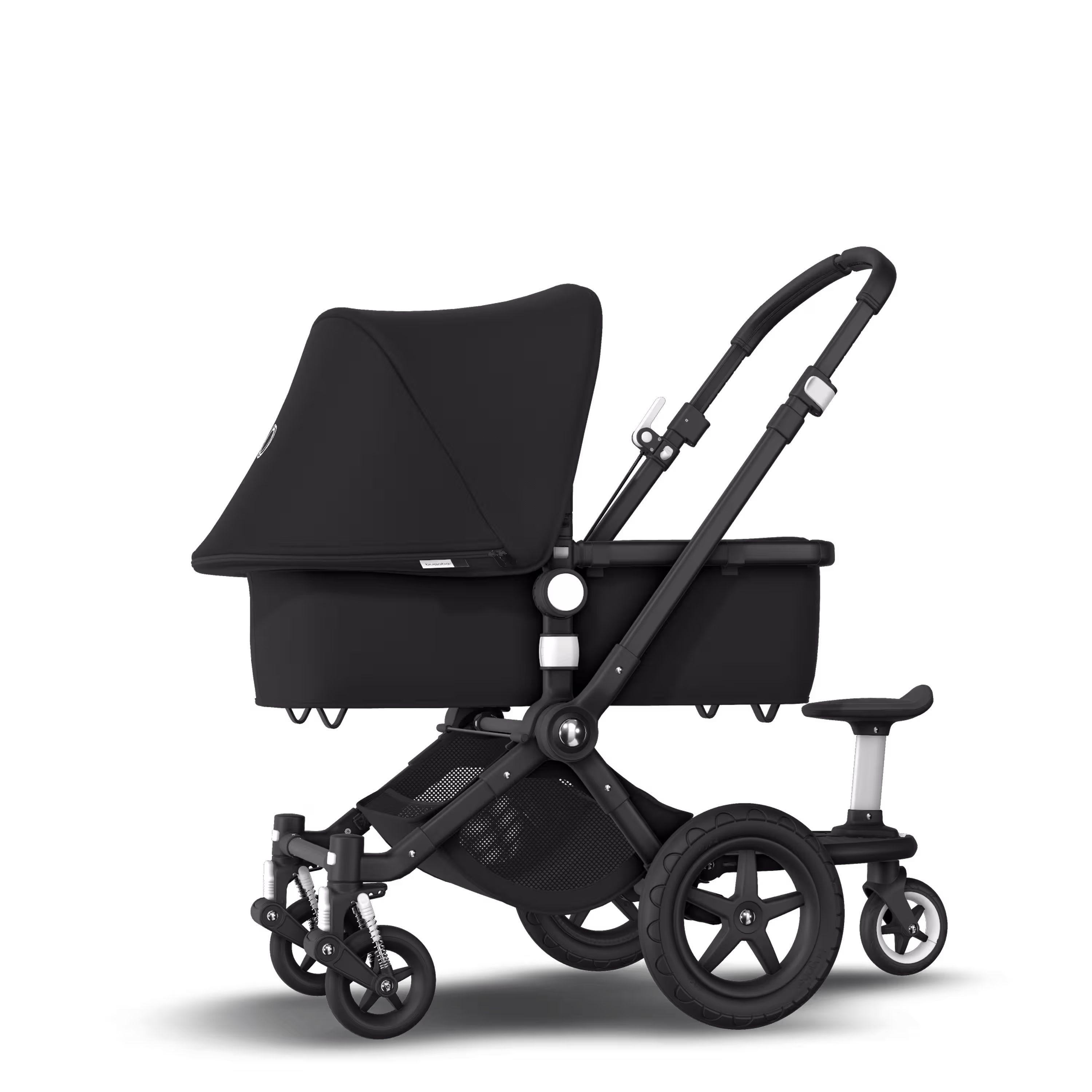 Bugaboo Cameleon 3 Plus sit and stand pushchair black sun canopy, black fabrics, black base - Main Modal Image Slide 2 of 6