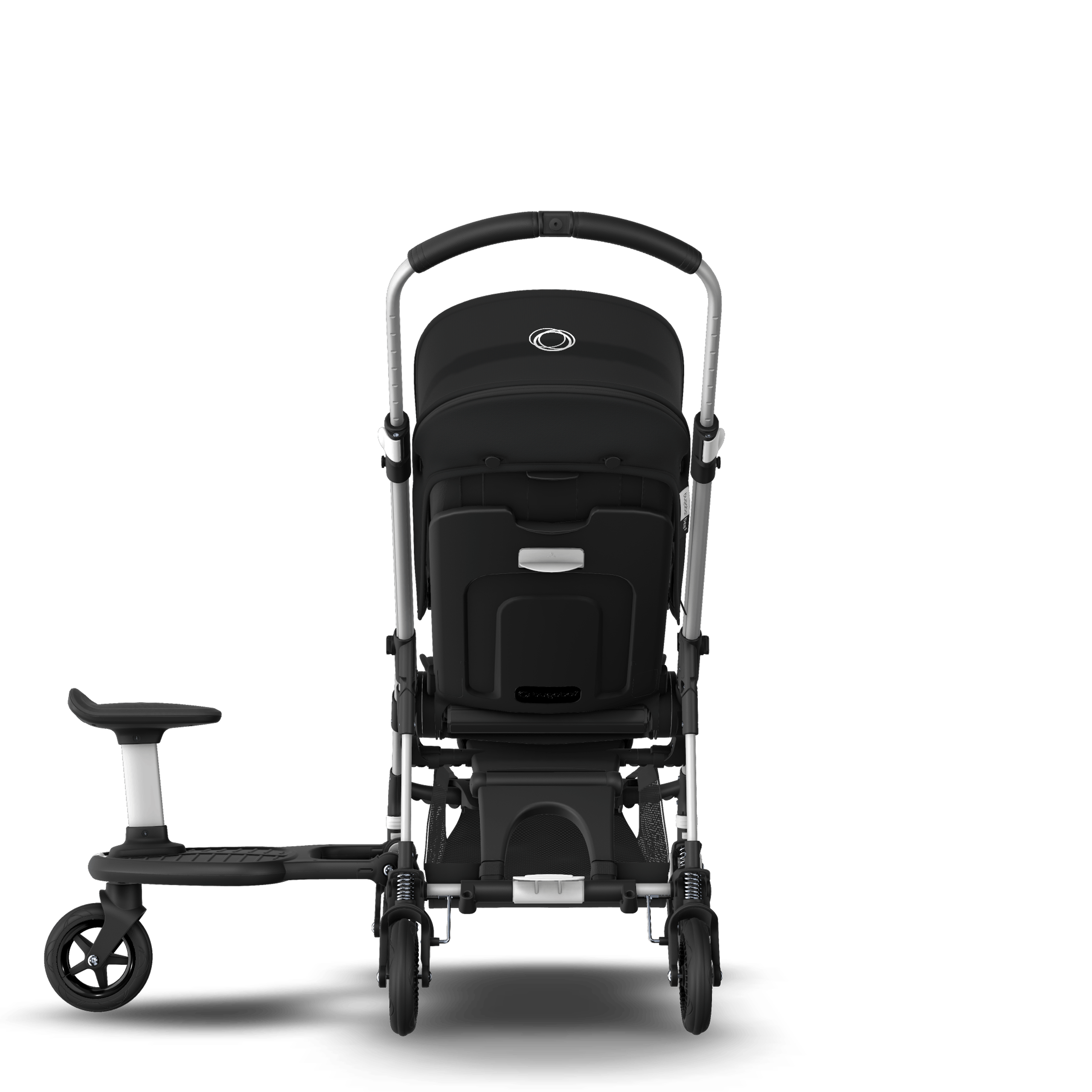 Bugaboo Bee5 Seat stroller sit and stand black sun canopy, black