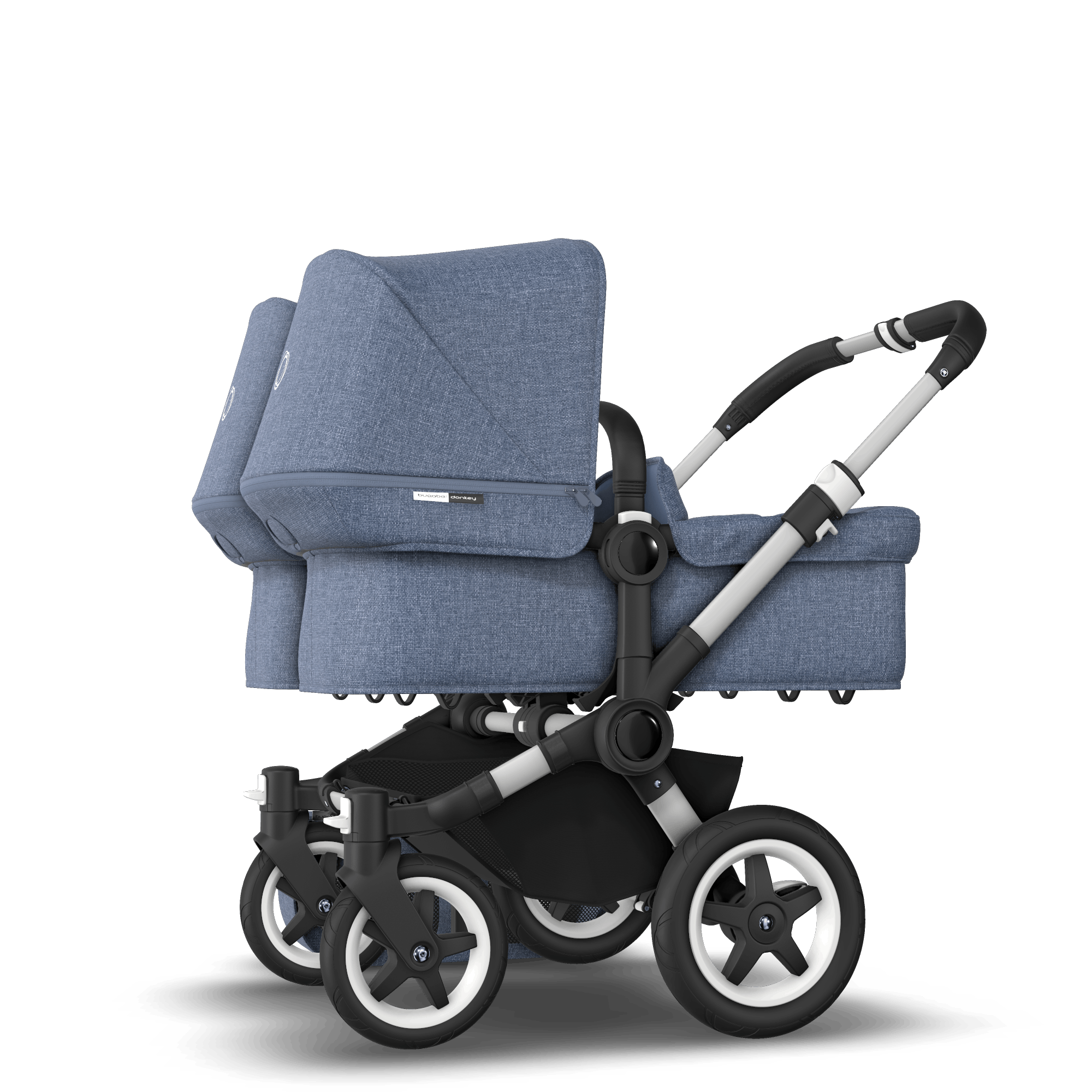 bugaboo donkey 2 twin seat and bassinet stroller