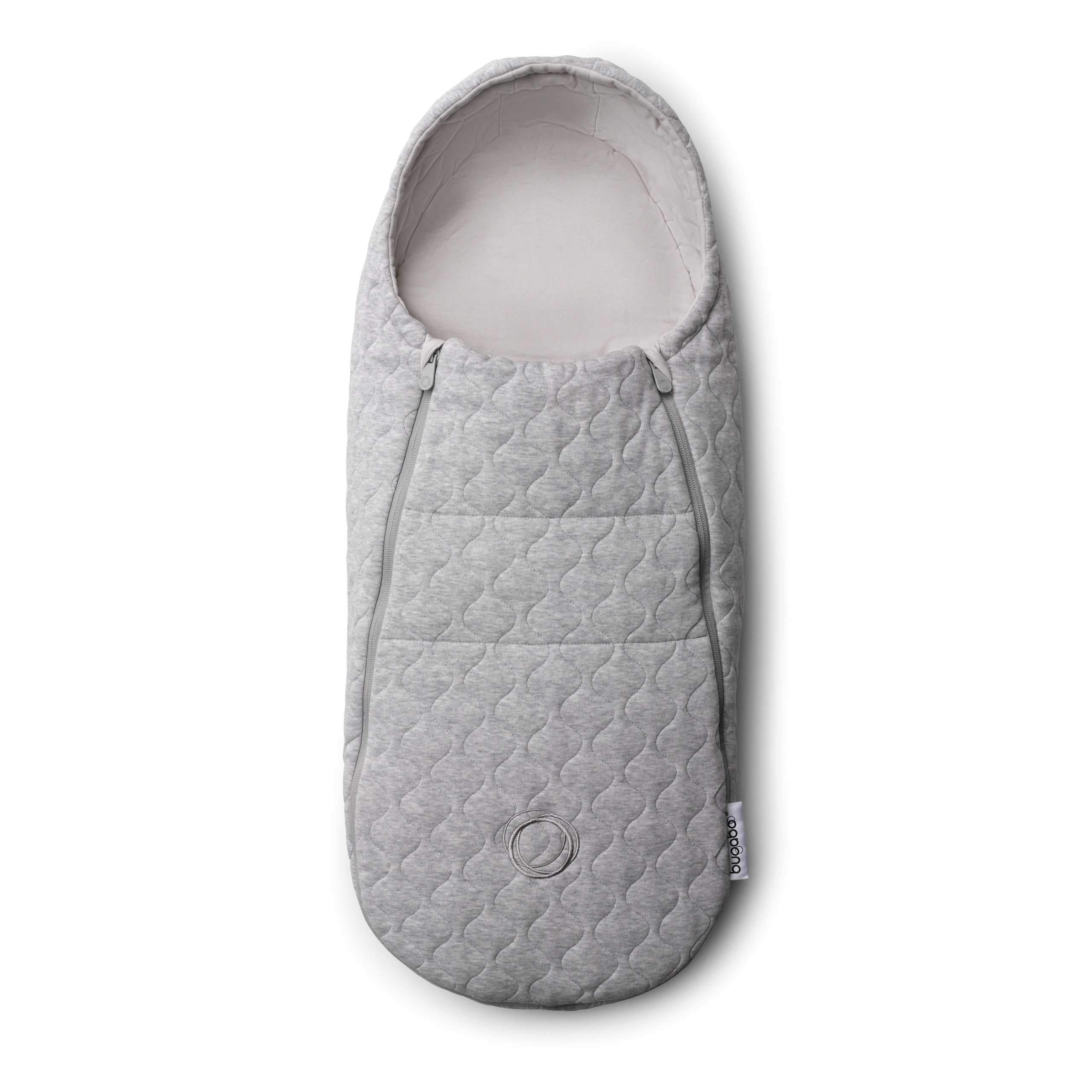 Bugaboo newborn inlay LIGHT GREY MELANGE - Thumbnail Slide 1 of 5