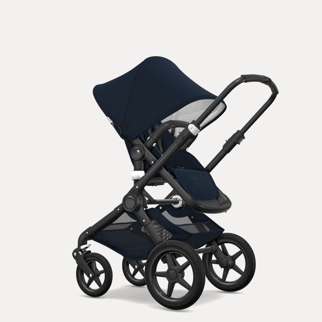 Refurbished Bugaboo Fox Classic complete UK BLACK/DARK NAVY - Main Image Slide 1 of 3