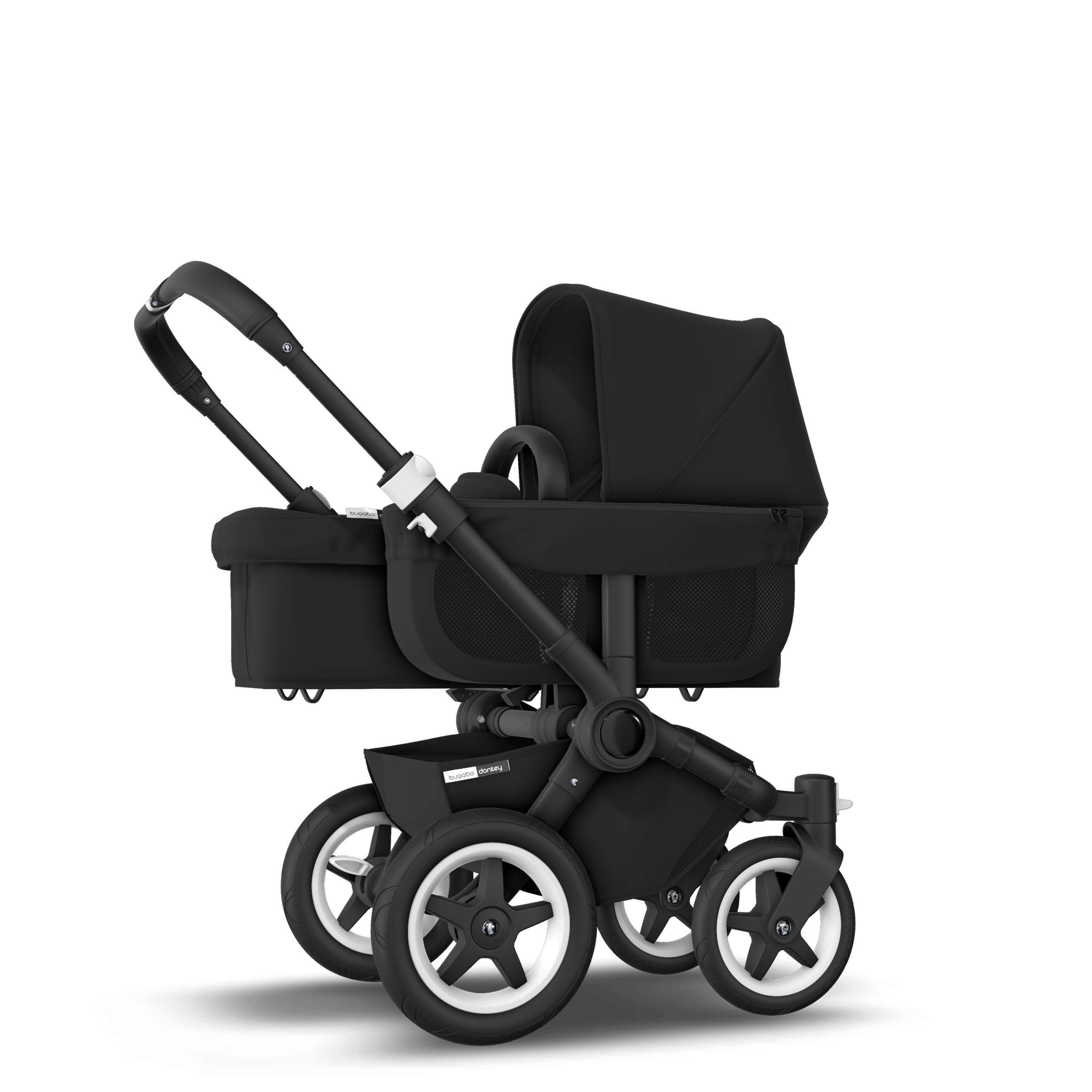 Refurbished Bugaboo Donkey2 Mono complete BLACK/BLACK-BLACK - Thumbnail Slide 6 van 6