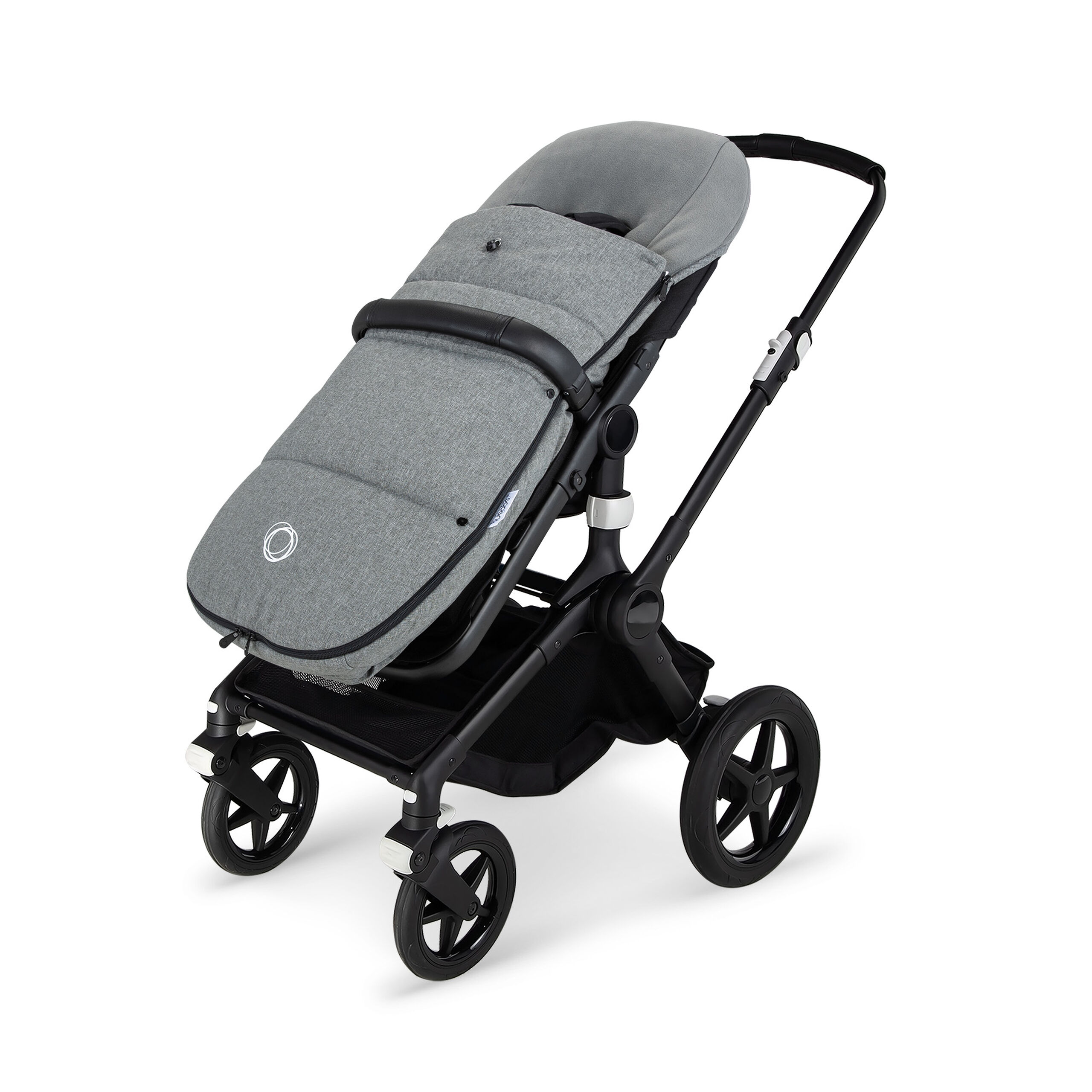 Bugaboo Footmuff GREY MELANGE - Thumbnail Slide 2 of 7