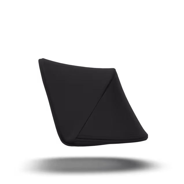 Bugaboo Fox 3/Cameleon 3 sun canopy BLACK - Main Image Slide 3 of 6