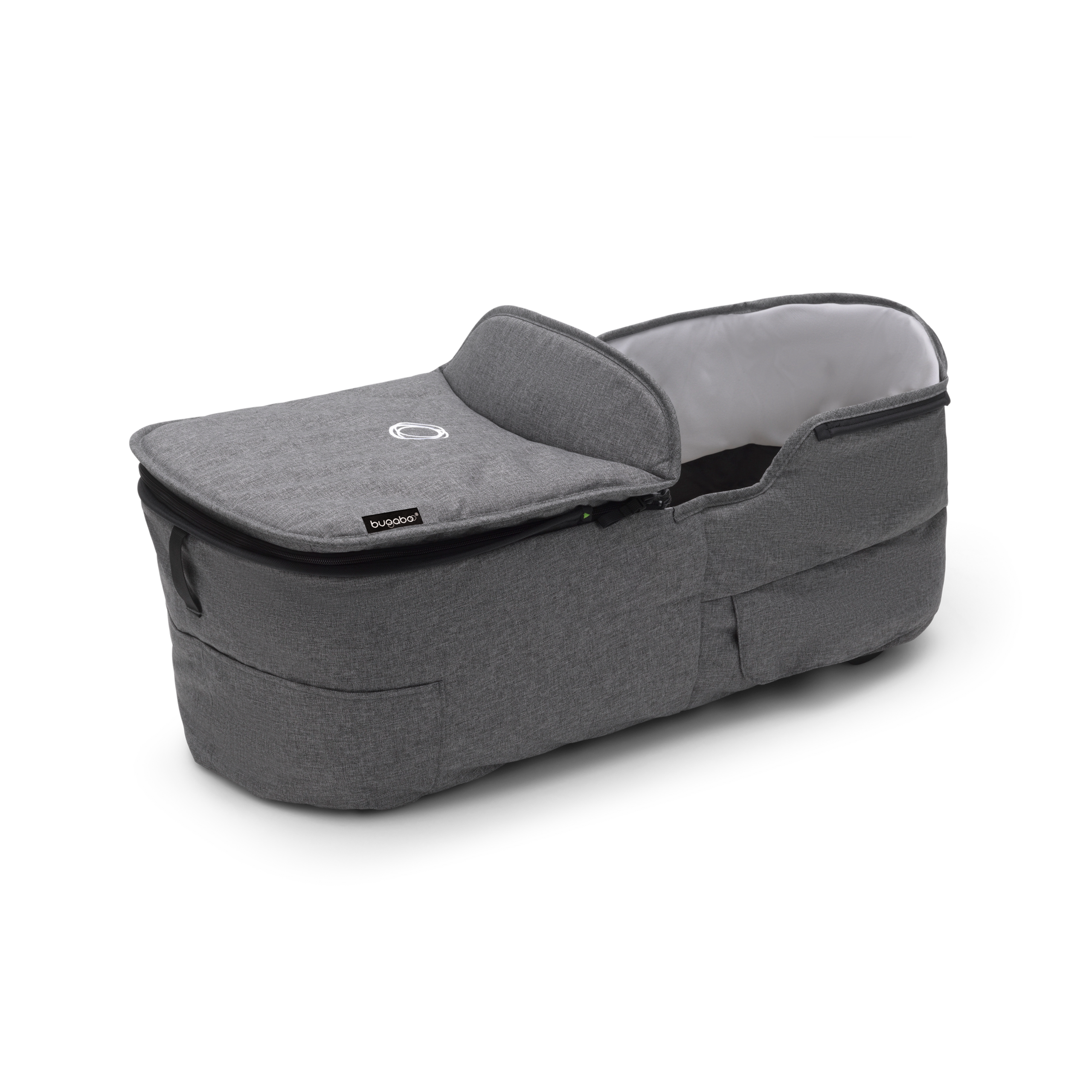Bugaboo Fox 3 bassinet fabric set GREY MELANGE - Thumbnail Slide 1 of 2