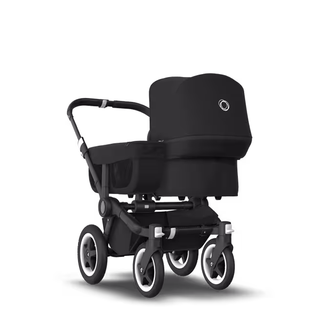 Refurbished Bugaboo Donkey2 Mono complete BLACK/BLACK-BLACK - Main Image Slide 1 van 6
