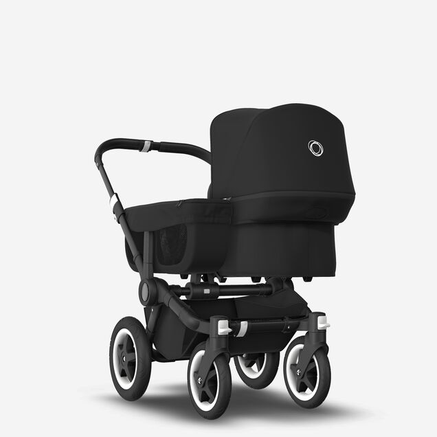 Refurbished Bugaboo Donkey2 Mono complete BLACK/BLACK-BLACK - Main Image Slide 1 of 6