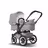 Refurbished Bugaboo Donkey2 Mono complete BLACK/MINERAL LIGHT GREY - Thumbnail Slide 13 of 14