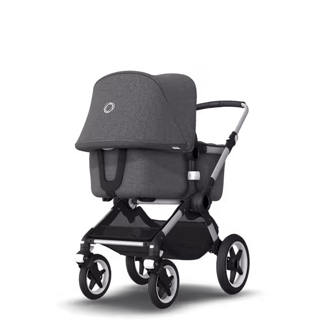 Refurbished Bugaboo Fox complete ALU/GREY MELANGE-GREY MELANGE - Main Image Slide 5 of 6