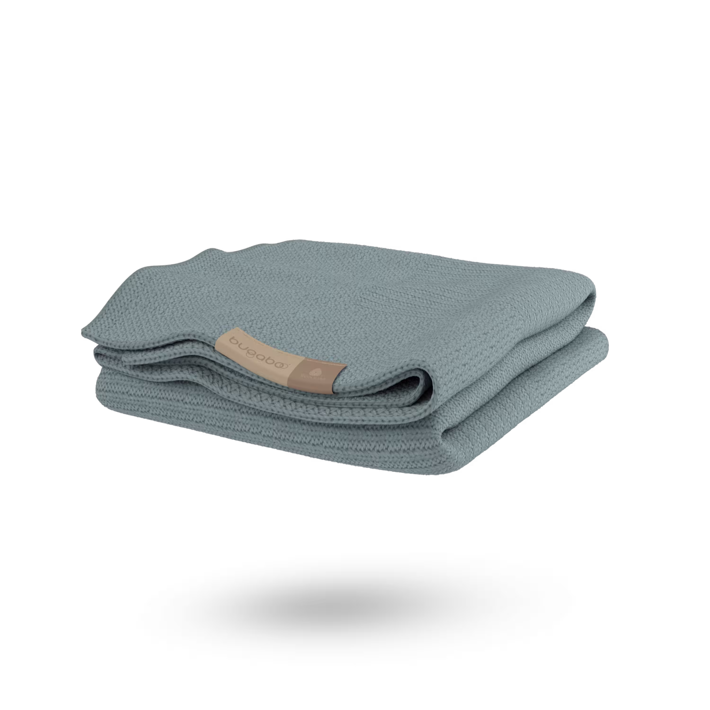 Bugaboo Soft Wool Blanket PETROL BLUE MELANGE - Main Modal Image Slide 8 of 8