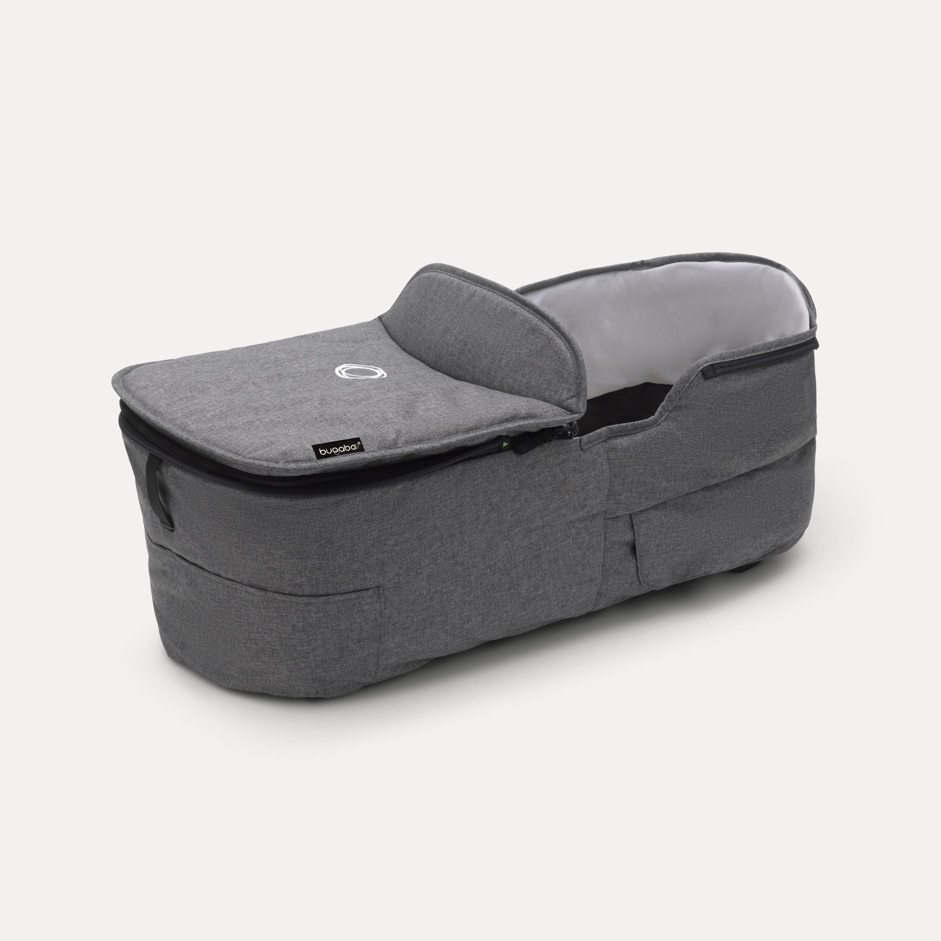Bugaboo Fox 3 carrycot fabric set UK GREY MELANGE - Main Modal Image Slide 1 of 1