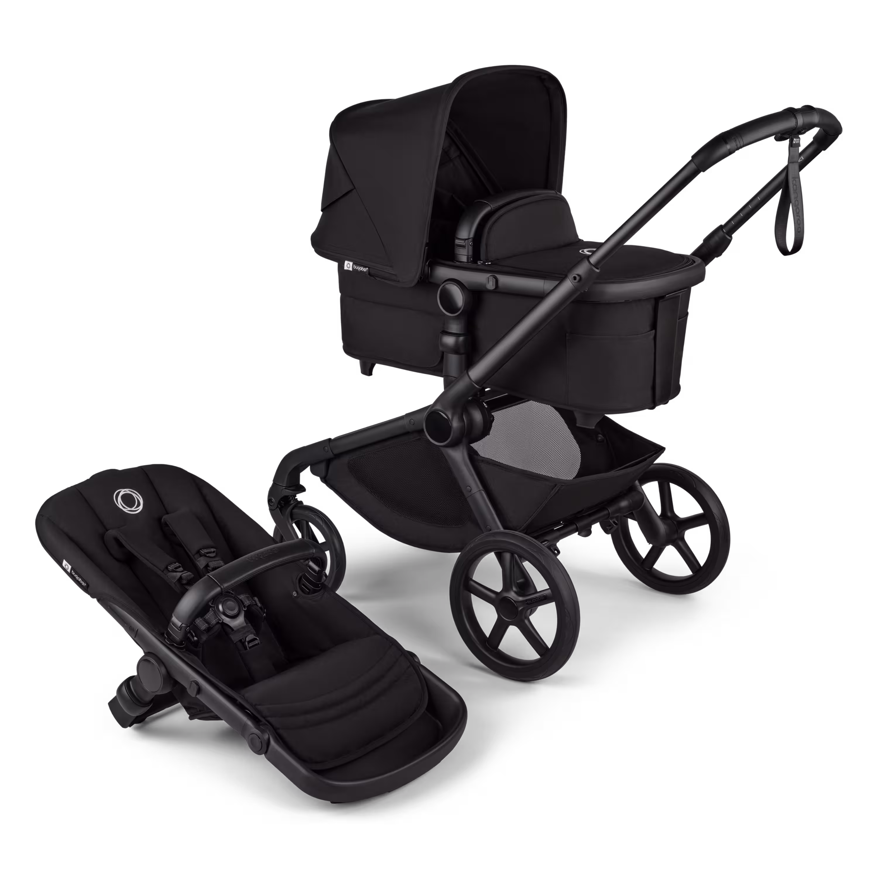 Refurbished Bugaboo Kangaroo complete BLACK/MIDNIGHT BLACK-MIDNIGHT BLACK - Main Modal Image Slide 1 of 17