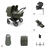 Bugaboo Donkey 5 Twin Ultimate Newborn Bundle - Thumbnail Slide 1 of 7
