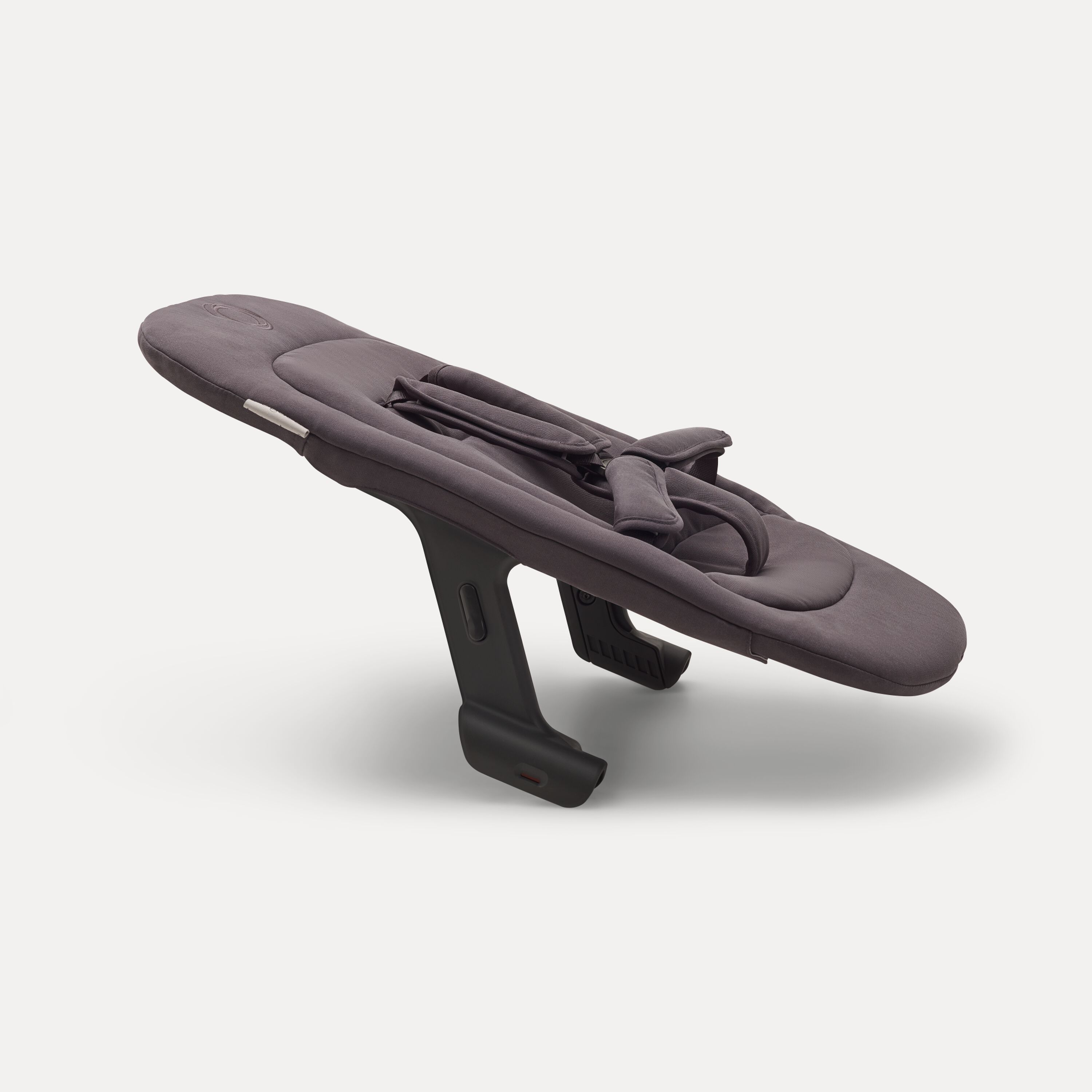 Side view of the Bugaboo Giraffe newborn set in dark grey. - Main Modal Image Slide 4 of 4