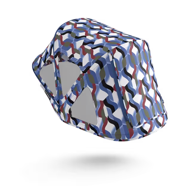 Bugaboo Fox/Cameleon3 breezy sun canopy WAVES - Main Image Slide 3 of 9